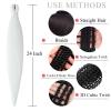 Braiding Hair Pre Stretched 24 inch 3 Packs Professional Yaki Synthetic Hot Water Easy To Install Hair for Braiding (60#)