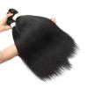 Braiding Hair Pre Stretched 24 inch 8 Packs Natural Black Easy Braid Synthetic Professional Soft Yaki Texture,No Itch, Hot Water Setting Hair Extensions for Braids (24in,1B#)(#2)