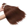 Braiding Hair Pre Stretched 24 inch 8 Packs Natural Black Easy Braid Synthetic Professional Soft Yaki Texture,No Itch, Hot Water Setting Hair Extensions for Braids (24in,1B#)(#30)