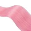 Braiding Hair Pre Stretched 24 inch 8 Packs Natural Black Easy Braid Synthetic Professional Soft Yaki Texture,No Itch, Hot Water Setting Hair Extensions for Braids (24in,1B#)(613Pink)