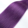Braiding Hair Pre Stretched 24 inch 8 Packs Natural Black Easy Braid Synthetic Professional Soft Yaki Texture,No Itch, Hot Water Setting Hair Extensions for Braids (24in,1B#)(Lavender Purple)