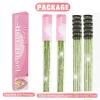 Silver Hair Tinsel 12Pcs Clip in Hair Tinsel Kit 20.5 Inch Fairy Hair Tinsel Kit Heat Resistant Silver Hair Accessories Glitter Hair Extensions for Christmas Halloween Cosplay Party(Grass Green)