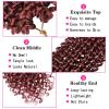 Ubeleco Passion Twist Hair 18 Inch 6 Packs x22 strands pack=132 Strands Full Head Water Wave Crochet Hair Long Curly Braiding Hair Spring Twist Braids Hair Extensions for Black Women(350#)