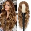 Highlight Brown Mixed Honey Blonde