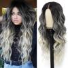 Omber Grey to Platinum Blonde