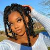 imageUbeleco Passion Twist Hair 18 Inch 6 Packs x22 strands pack132 Strands Full Head Water Wave Crochet Hair Long Curly Braiding Hair Spring Twist Braids Hair Extensions for Black Women1B