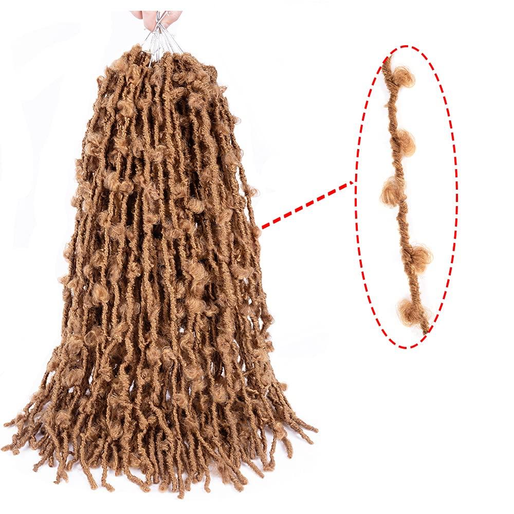 imageButterfly Soft Locs Crochet hair 7pcs24inch Pretwisted ButterflyFaux Locs Hair Pre Looped Distressed Faux Locs Crochet Braids Butterfly Soft Locs for Black Women 27