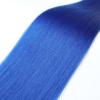 Braiding Hair Pre Stretched 24 inch 3 Packs Professional Yaki Synthetic Hot Water Easy To Install Hair for Braiding (Blue#)