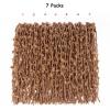 Butterfly Soft Locs Crochet hair, 7pcs-24inch Pre-twisted ButterflyFaux Locs Hair Pre Looped Distressed Faux Locs Crochet Braids Butterfly Soft Locs for Black Women (#27)
