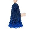 7 Packs Butterfly Faux Locs Crochet Hair 24 inch Long Faux Locs Crochet Braids Pre looped Distressed Butterfly Soft Locs Crochet Dreadlocks Synthetic Hair Extensions (1B/Blue)