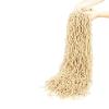 36 Inch Faux Locs Crochet Hair, 4 Packs Bleached Blonde Soft Locs Extensible Pre-looped Curly Wavy Locs Crochet Hair For Women Synthetic Goddess Locs Crochet Hair Extension (36 Inch(4 packs), 613#)