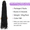 Braiding Hair Pre Stretched 14 inch 3 Packs Ombre Braiding Hair Professional Yaki Synthetic Hot Water Setting, Easy To Install Hair for Braiding(14in,Pink)
