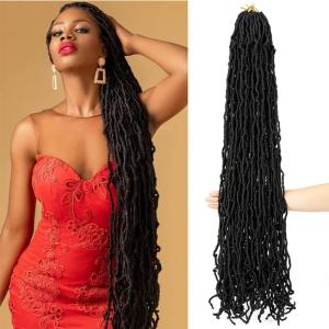 Braiding Hair Pre Stretched 14 inch 3 Packs Ombre Braiding Hair Professional Yaki Synthetic Hot Water Setting, Easy To Install Hair for Braiding(14in,Pink)