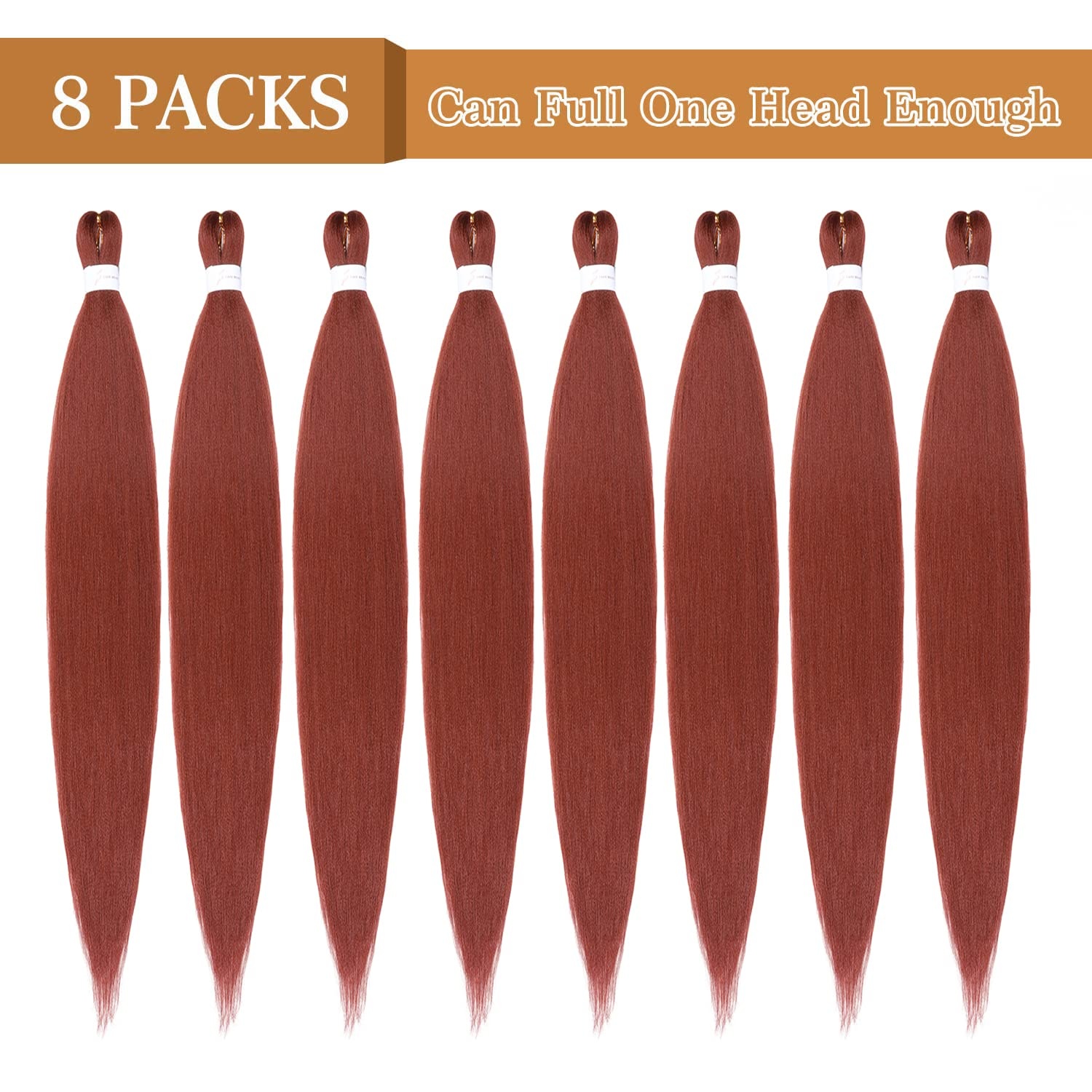 image:imageBraiding Hair Pre Stretched 24 inch 3 Packs Professional Yaki Synthetic Hot Water Easy To Install Hair for Braiding 1B27350
