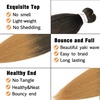 Braiding Hair Pre Stretched 24 inch 3 Packs Professional Yaki Synthetic Hot Water Easy To Install Hair for Braiding (1B/27#)(1B/27)
