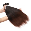 Braiding Hair Pre Stretched 24 inch 3 Packs Professional Yaki Synthetic Hot Water Easy To Install Hair for Braiding (1B/27#)(1B/30)