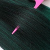 Braiding Hair Pre Stretched 24 inch 3 Packs Professional Yaki Synthetic Hot Water Easy To Install Hair for Braiding (1B/27#)(1B/Green)