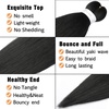 Braiding Hair Pre Stretched 24 inch 3 Packs Professional Yaki Synthetic Hot Water Easy To Install Hair for Braiding (1B/27#)(#2)
