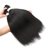 Braiding Hair Pre Stretched 24 inch 3 Packs Professional Yaki Synthetic Hot Water Easy To Install Hair for Braiding (1B/27#)(#2)