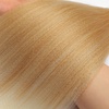 Braiding Hair Pre Stretched 24 inch 3 Packs Professional Yaki Synthetic Hot Water Easy To Install Hair for Braiding (1B/27#)(27/613)