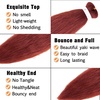 Braiding Hair Pre Stretched 24 inch 3 Packs Professional Yaki Synthetic Hot Water Easy To Install Hair for Braiding (1B/27#)(#350)